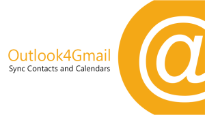 Bannière de Outlook4Gmail : l'outil de synchronisation de vos contaccts, de vos tâches et de vos agenda entre Google et Outlook